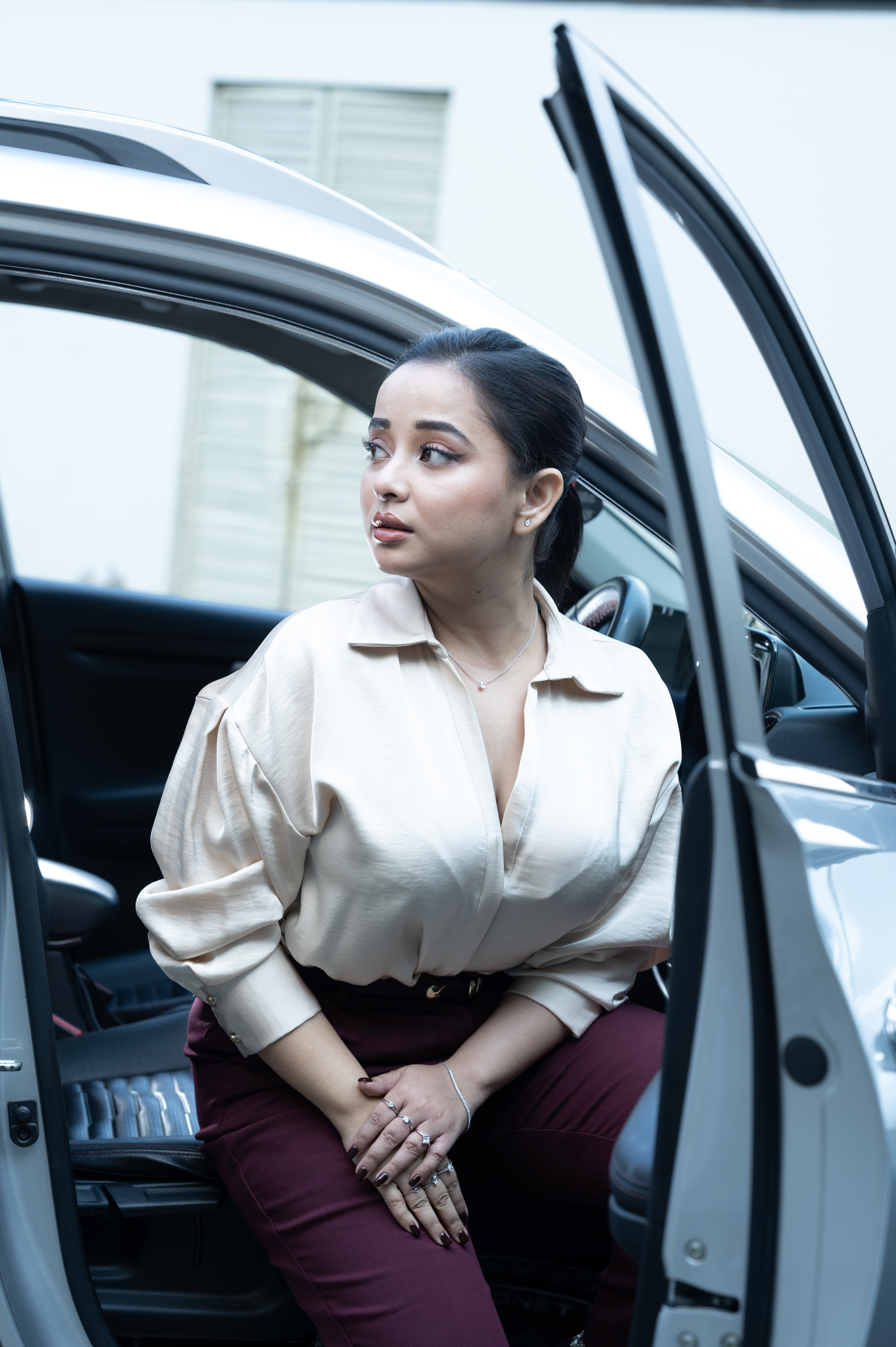 Refined Glow Lab Diamond Silver Pendant for Women (SPC-AG007)