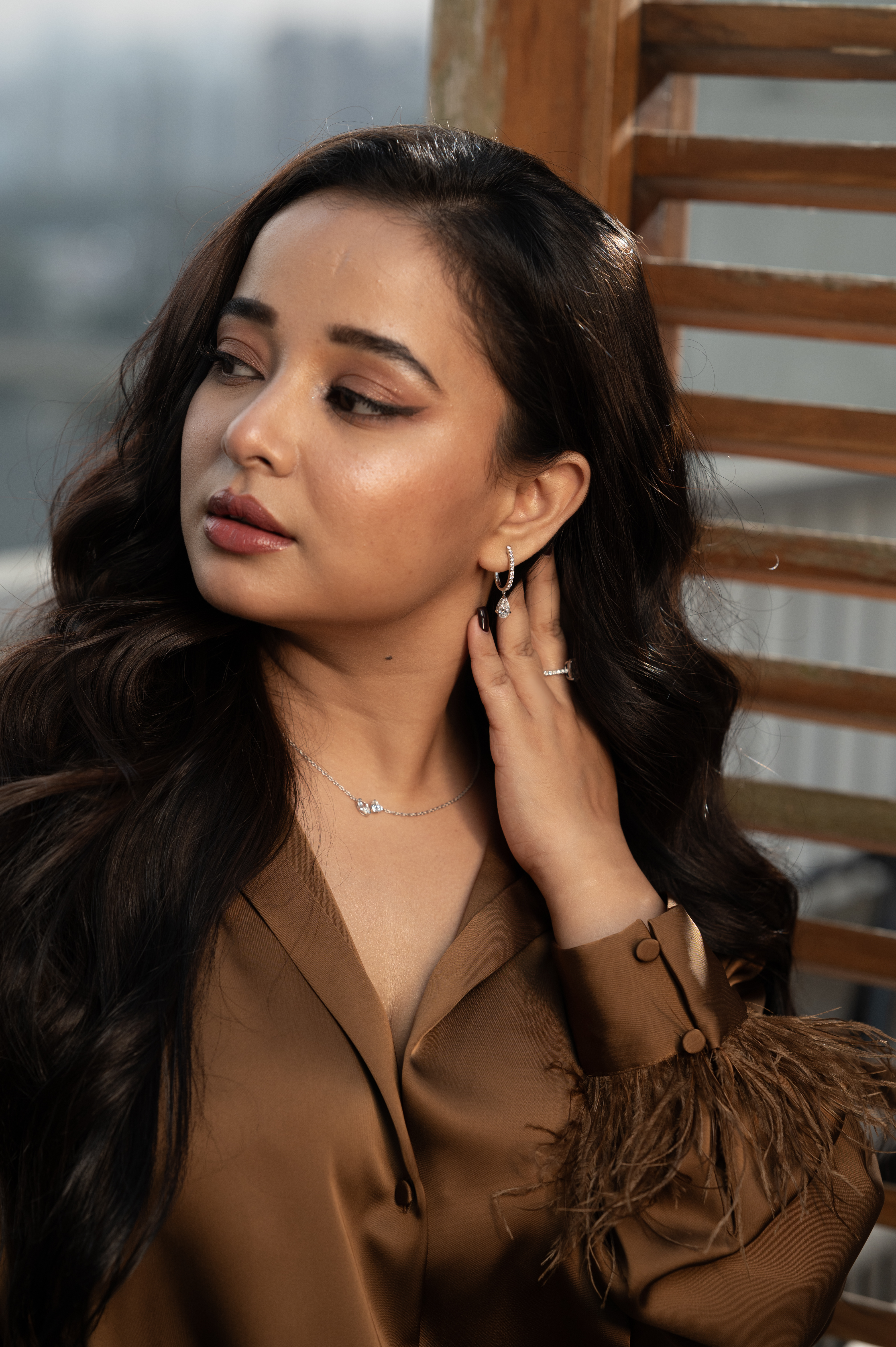 Timeless gleam Lab Diamond Silver Pendant for Women (SPC-AG002)