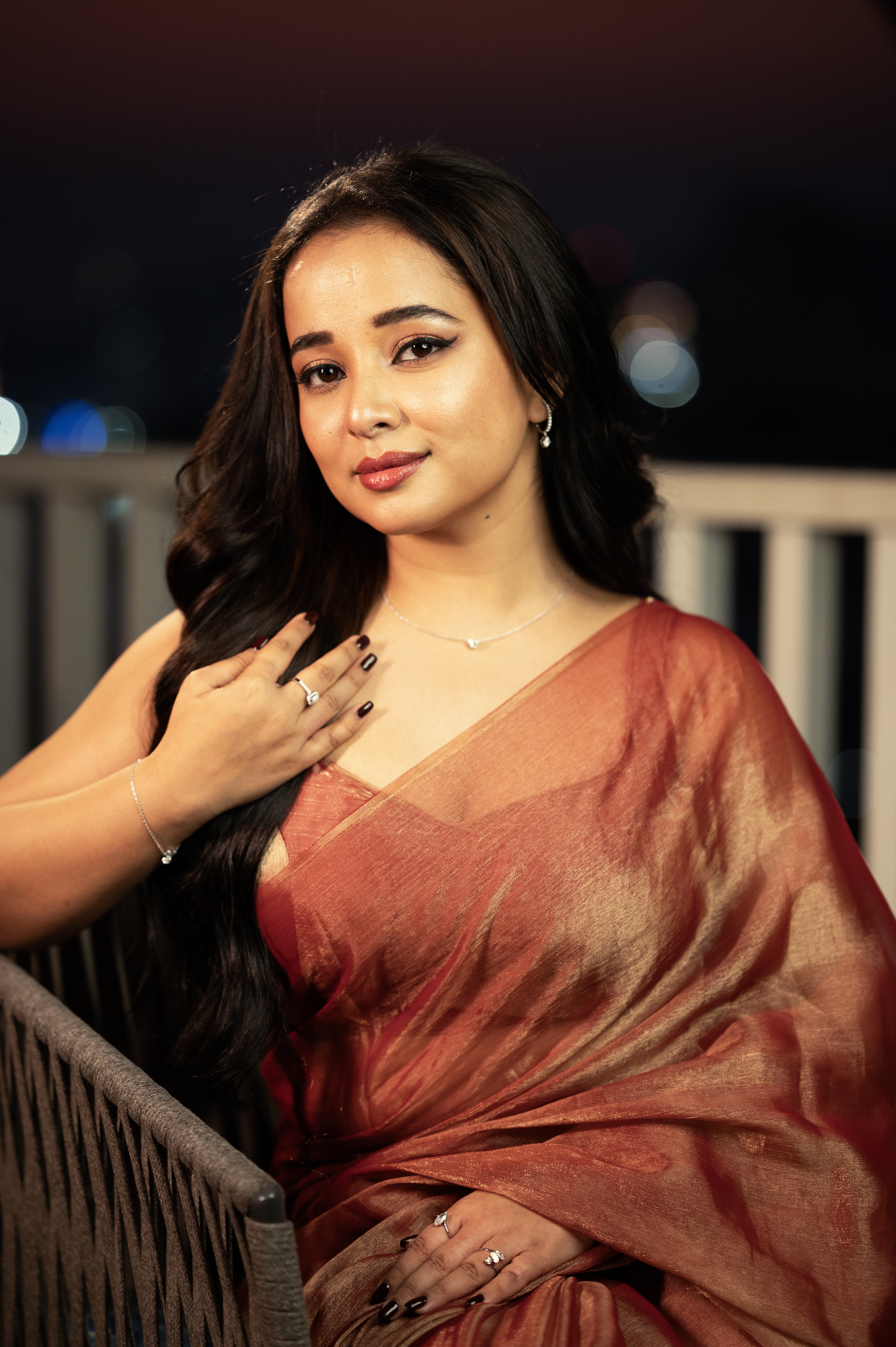 Fine Crafted Lab Diamond Silver Ring foe Women (SRB-AG025)