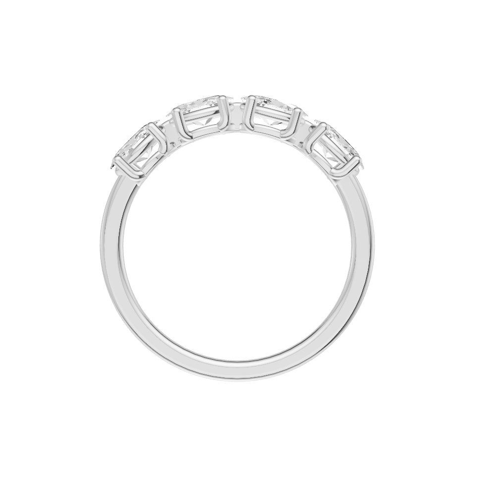 Everlasting Lab Diamond Silver Ring for Women (SRB-AG055)