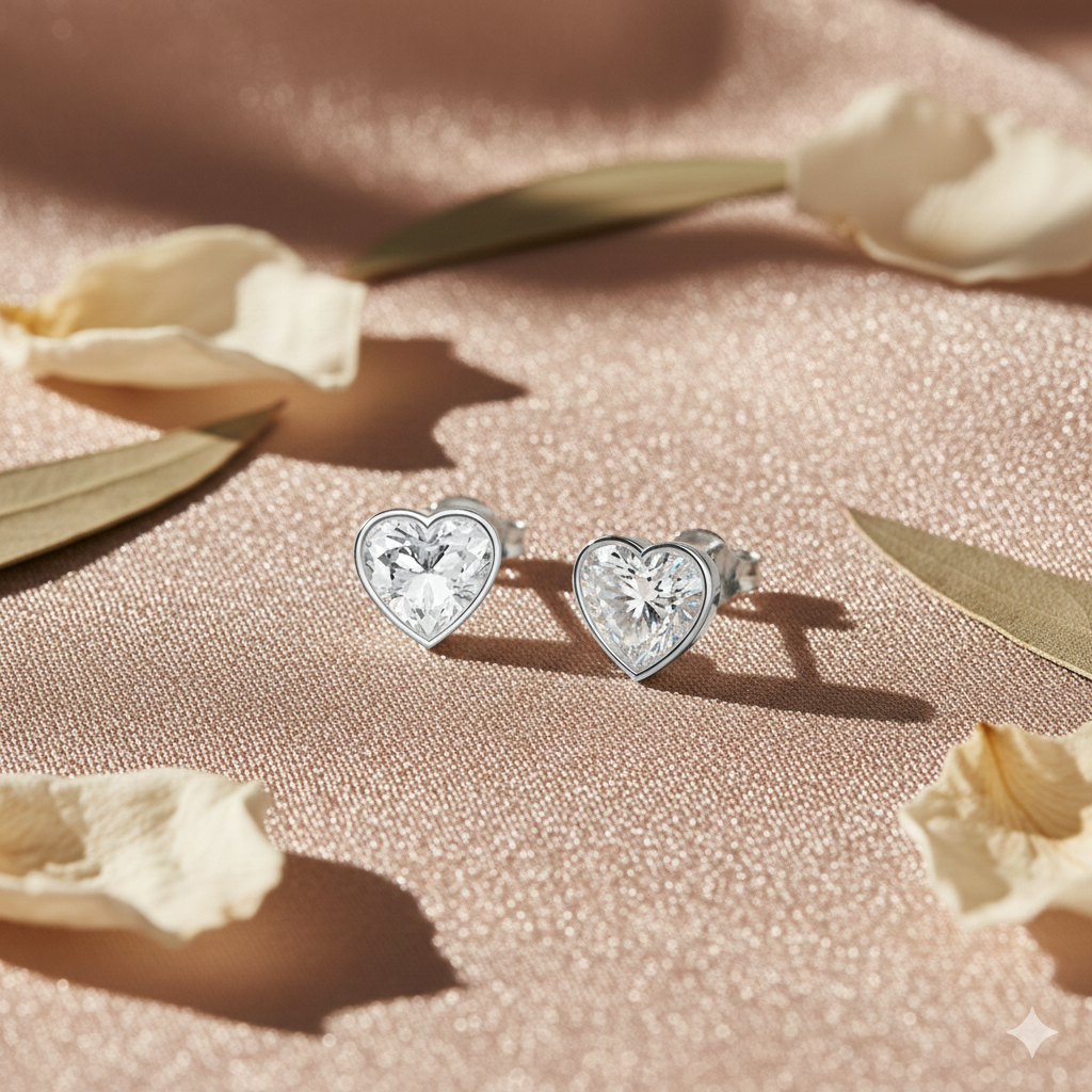 Everlasting shine Lab Diamond Silver Ring for Women (SES-AG006)