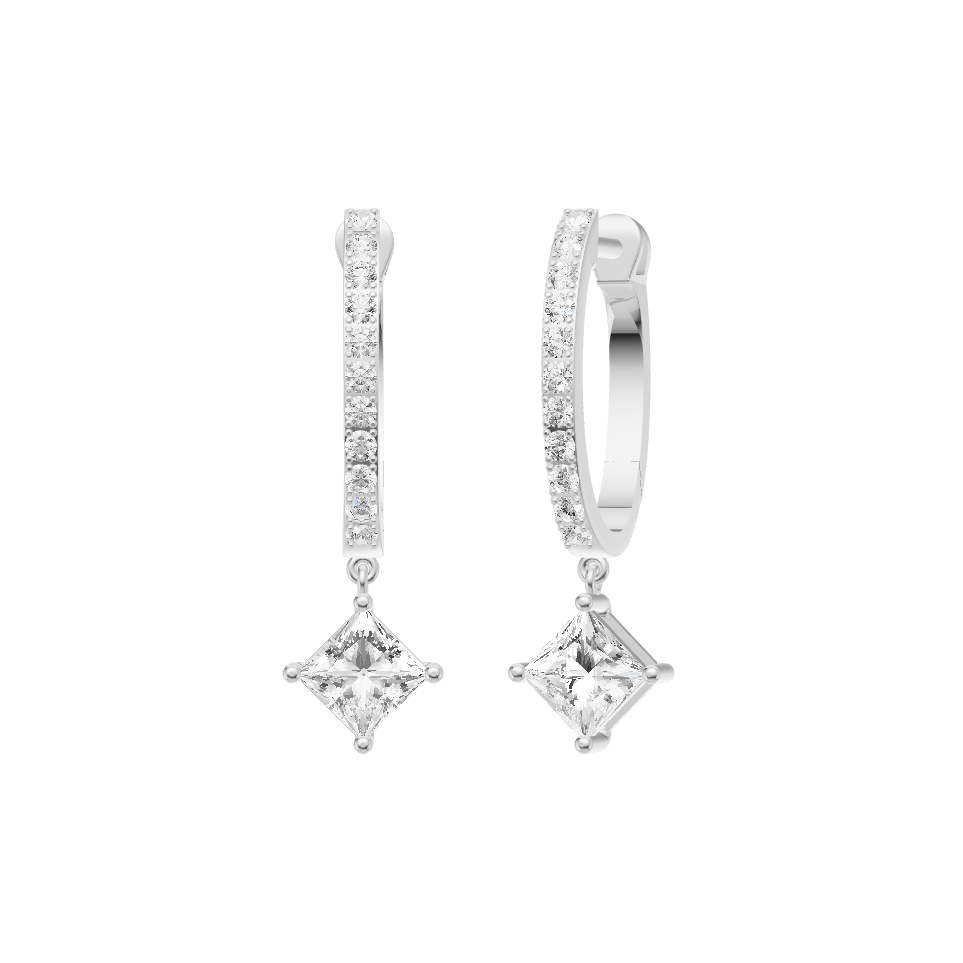 Flawless Glow Lab Diamond Silver Ring for Women (SEH-AG001)