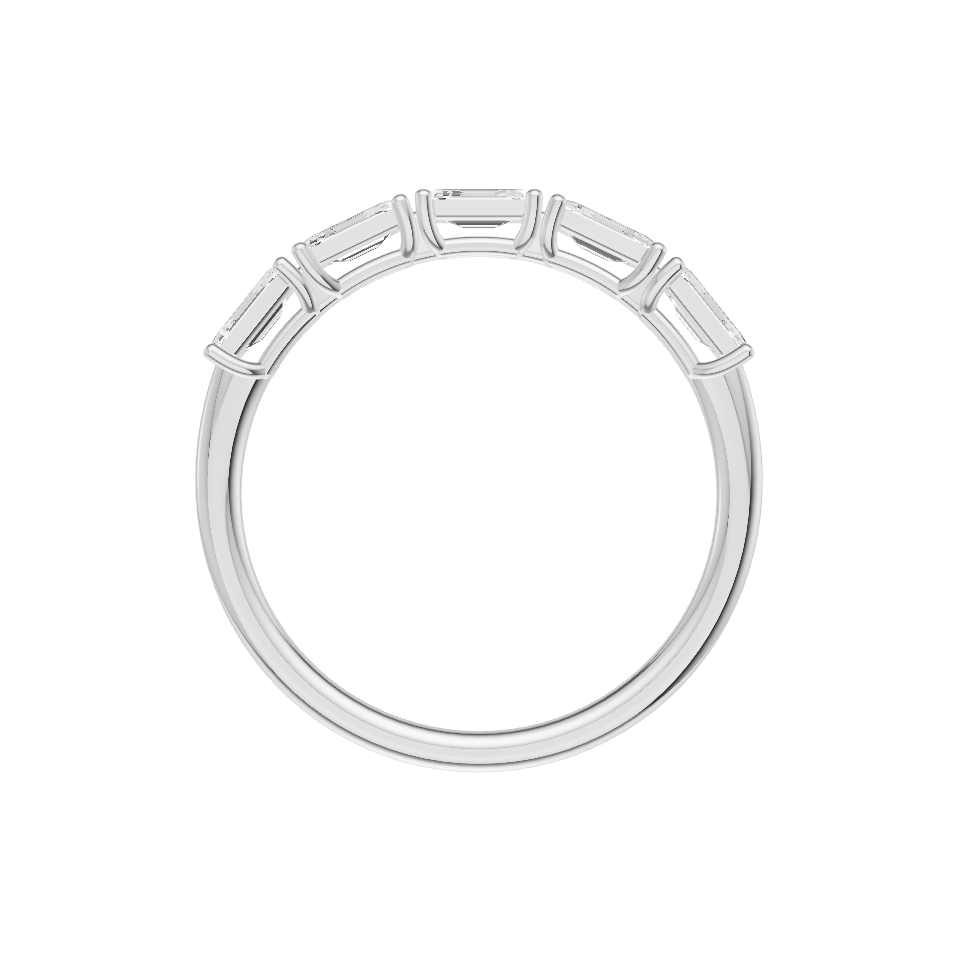 Serene luxury Lab Diamond Silver Ring for Women (SRB-AG056)